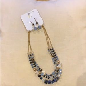 Charming Charlie necklace and earring set